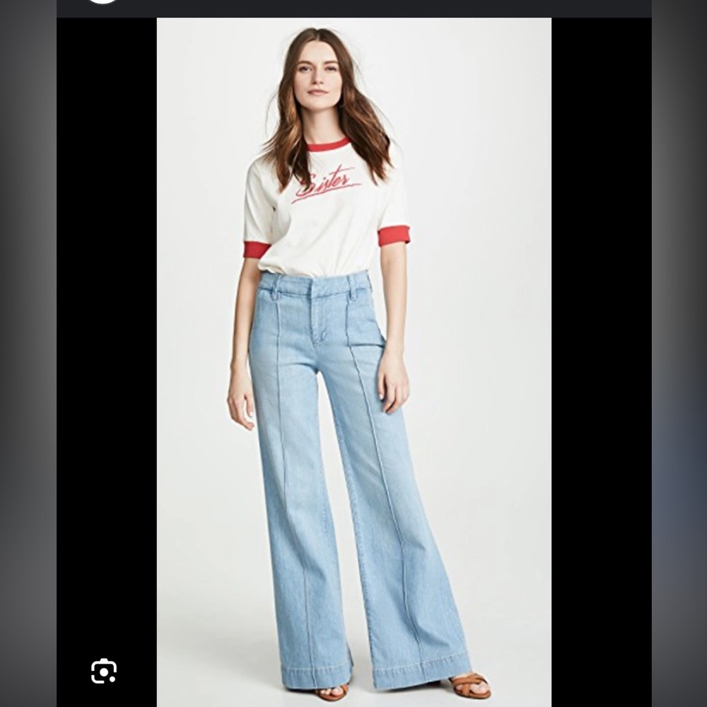 alice + olivia jeans 🪩 paula pant